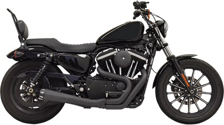 BASSANI XHAUST Road Rage Exhaust - Black - '86-'03 XL 1X42RB