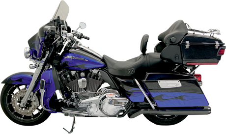 BASSANI XHAUST B1 Pseudo Muffler - Black - FL '09 - '16 1F59RB