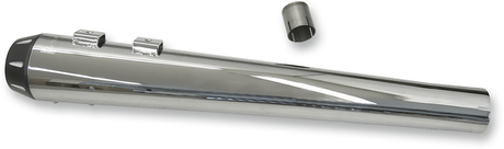 BASSANI XHAUST 2:1 Muffler - Chrome - Megaphone 1F17R