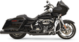BASSANI XHAUST True-Dual Down Under Headpipes - Black - M8 11525A