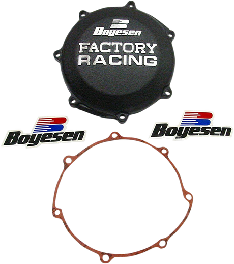 BOYESEN Yamaha CC-37B Clutch Cover - Black for Yamaha Motorcycles