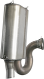 BASSANI XHAUST Muffler - Stainless Steel - Slingshot 6S17