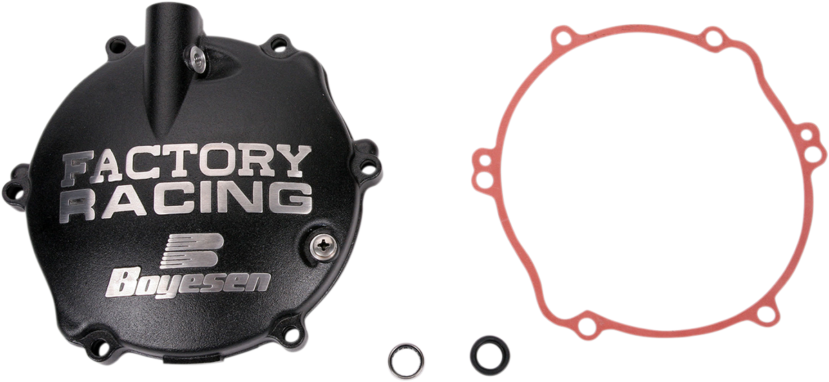 BOYESEN Yamaha CC-31B Clutch Cover in Black – Compatible with Yamaha Raptor 700, YFM700R, and More