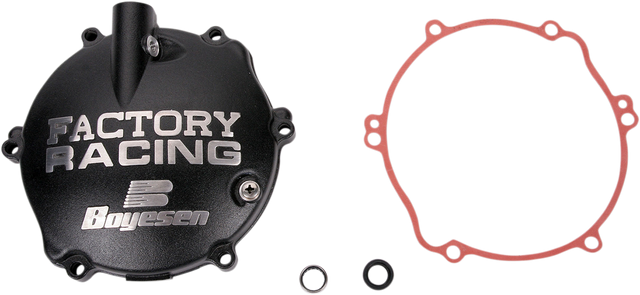 BOYESEN Yamaha CC-31B Clutch Cover in Black – Compatible with Yamaha Raptor 700, YFM700R, and More