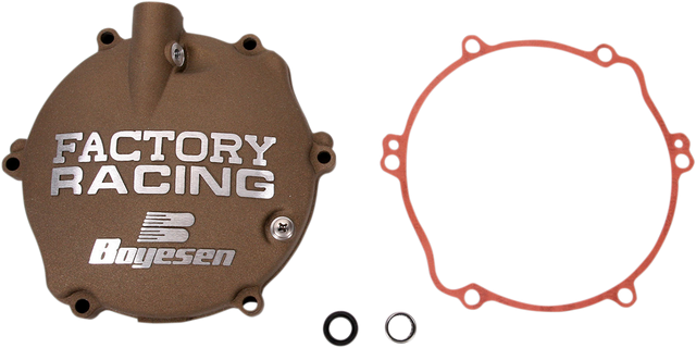 BOYESEN Magnesium Clutch Cover for Yamaha CC-31M - Lightweight Race Performance Enhancement