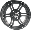 ITP Wheel - SS212 - Front/Rear - Black - 12x7 - 4/137 - 5+2 1228370536B