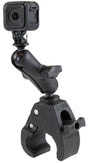 RAM Unpkd Ram Tough Claw with GoPro Base - Universal Vehicle Mount for Action Cameras
