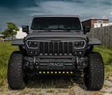 ORACLE Lighting 2019+ Jeep Wrangler JL Skid Plate w/ Integrated LED Emitters - Yellow