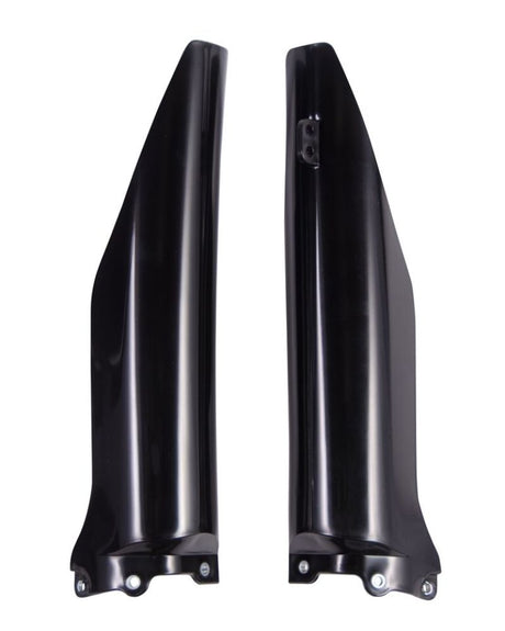 Acerbis Kawasaki KX125/KX250 Lower Fork Cover Set - Black (Part Number 2115000001)