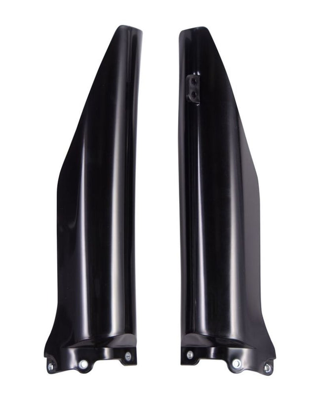 Acerbis Kawasaki KX125/KX250 Lower Fork Cover Set - Black (Part Number 2115000001)