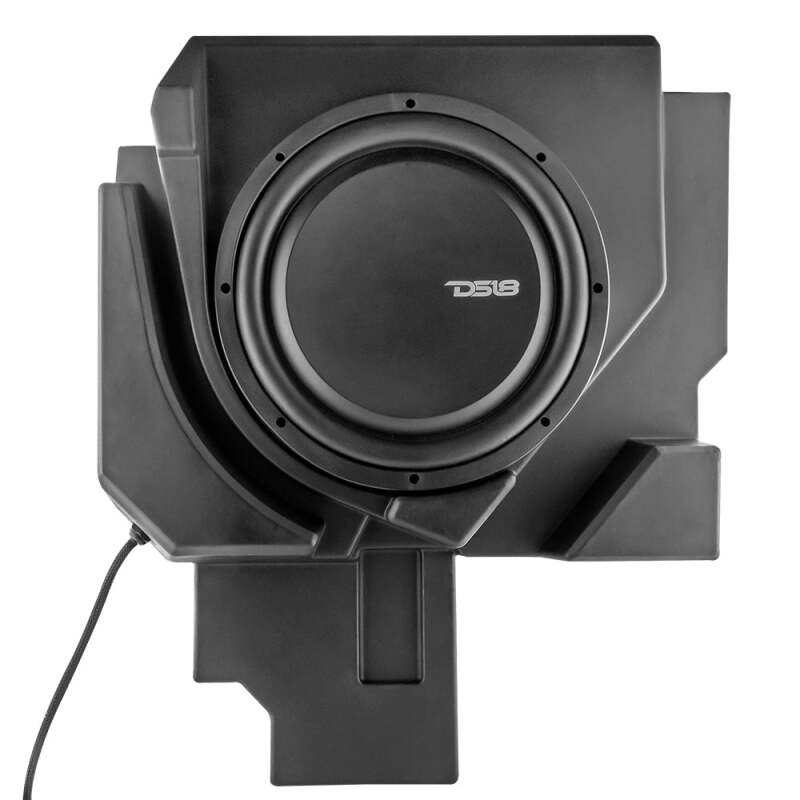 DS18 CA-X3BASS/D 12-inch Subwoofer Enclosure for Can-Am Maverick (2018-2024) Driver Side
