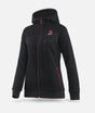 Akrapovic Women's Corpo Zip Hoodie Black - Small