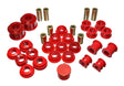 Energy Suspension Hyper-Flex Master Bushing Set for Honda Civic 2002-2005 - Red Polyurethane Performance Upgrade