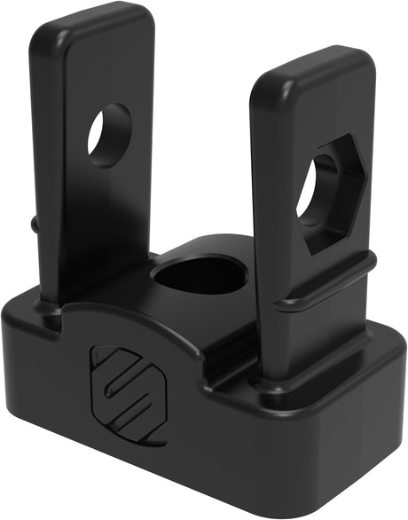 SCOSCHE PSM21022 Flat Mount Adapter Baseclamp for Powersports Vehicles - Universal Flat Surface Mounting System