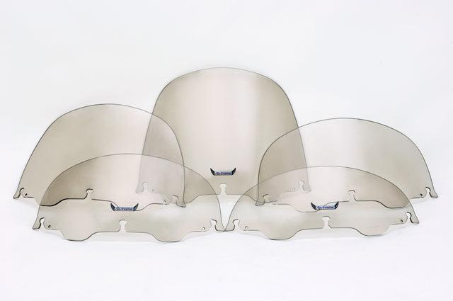 SLIPSTREAMER Clear 10-Inch Windshield for Harley Davidson FLHT and FLHTCU Models (2014-2017) - Part S-234-10