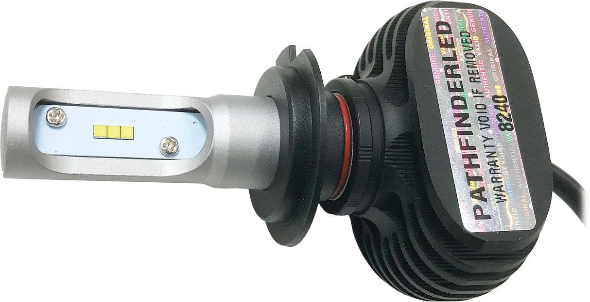 Pathfinder Rugged Fanless LED H7 Bulb 4000 Lumens for Harley-Davidson V-Rod and Touring Models