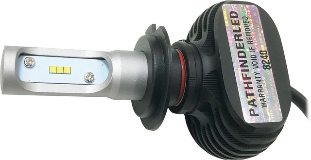 Pathfinder Rugged Fanless LED H7 Bulb 4000 Lumens for Harley-Davidson V-Rod and Touring Models