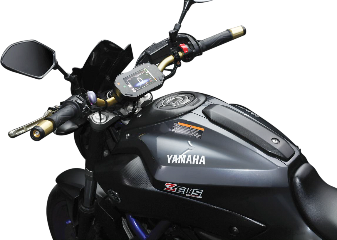 KOSO RX-4 TFT Multifunction Meter for Yamaha MT-07, XSR700, and XSR900 (Part BA081000)