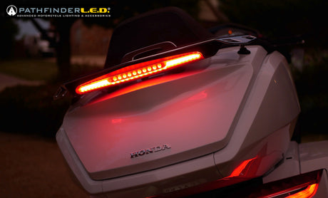 PATHFINDER G21HTL High Mount LED Light with Dynamic Sequential Turn Signals and Brake Lights for Honda Gold Wing (2021-2023)