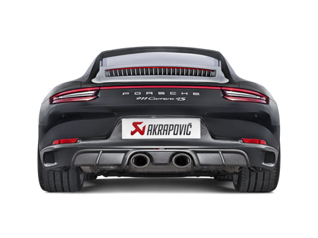 Akrapovic Slip-On Line Titanium Exhaust System for 2016-2017 Porsche 911 Carrera S/4/4S/GTS (991.2) with Titanium Tips