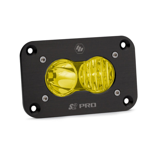 Baja Designs LED Driving/Combo Amber Flush Mount S2 Pro – High-Performance Automotive LED Light
