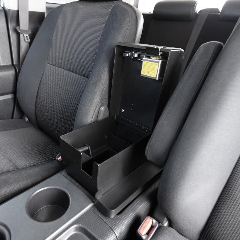 Tuffy Products Console Safe with Keyed Lock for Toyota FJ Cruiser (2007-2014) - Black