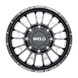 Weld Off-Road W121 20x8.25 Scorch Gloss Black Alloy Wheel for Front 8x200 Bolt Pattern