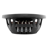 DS18 IXS Series 10-inch 600W RMS Shallow Mount Fiber Glass Subwoofer - Fits Most Car Trunks and Cargo Areas