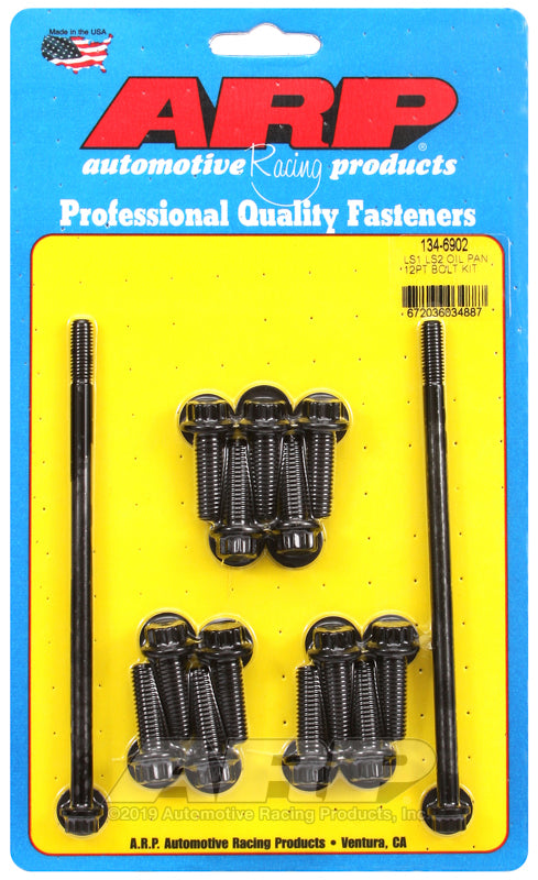 ARP LS1 LS2 12pt Oil Pan Bolt Kit for Chevrolet LS Engines