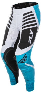 Fly Racing Lite Pants Blue/White/Black Size 32 for Motocross and Off-Road Vehicles