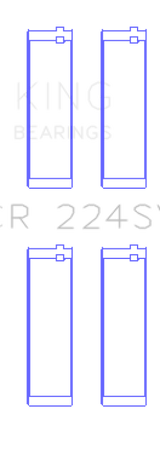 King Engine Bearings BMW S65B40A/S85B50A Connecting Rod Bearing Set - Size +0.25mm (COMES IN PAIRS)