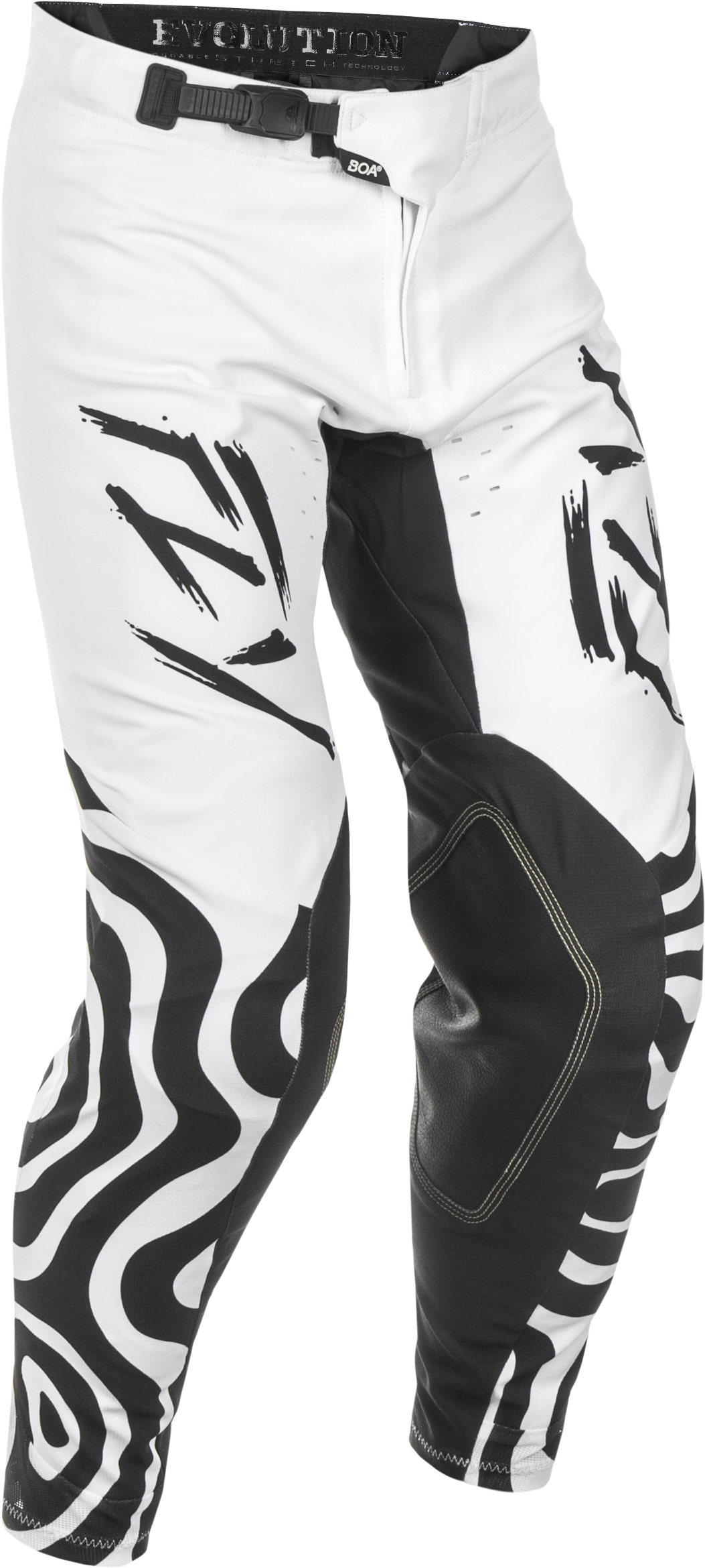Fly Racing Evolution DST Abyss Offroad Pants White/Black US 28