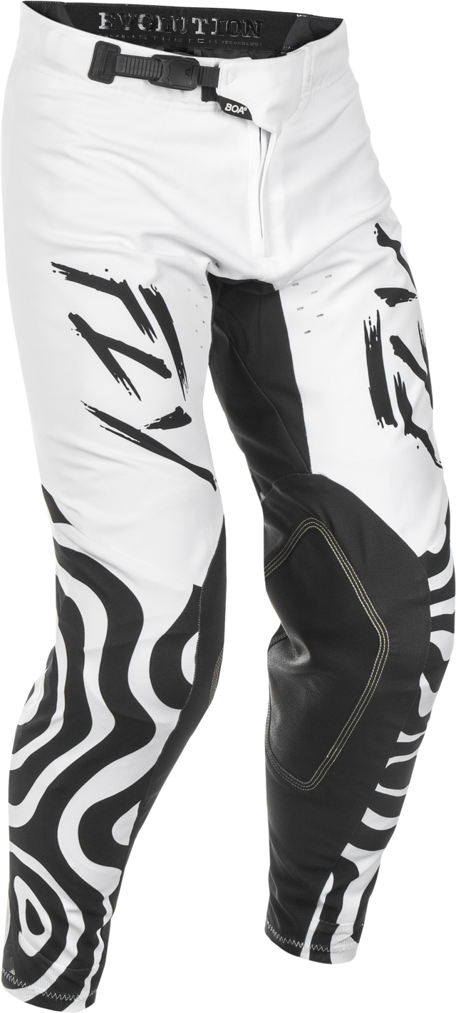 Fly Racing Evolution DST Abyss Offroad Pants White/Black US 28
