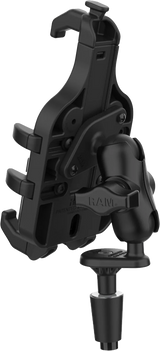 RAM Quick Grip Pro Fork Stem Phone Mount | Compatible with Most Bikes and Motorcycles, 1.27 x 1.78 x 9.53 Inches