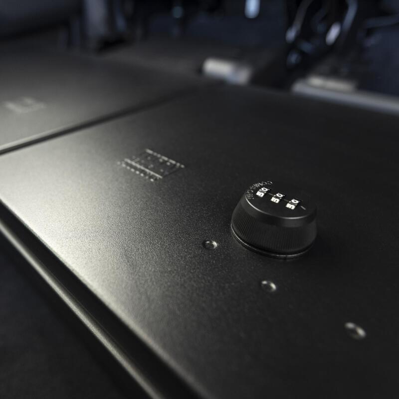 Tuffy Products Underseat Lockbox with Combo Lock for Ford F-150 and Super Duty Crew Cabs