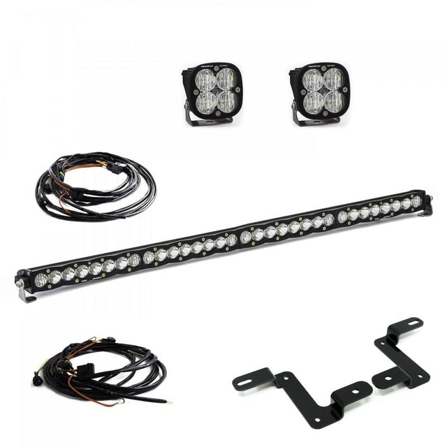 Baja Designs 447506 Wrangler JL S8 Squadron Sport 40-inch Cowl Mount LED Light Bar