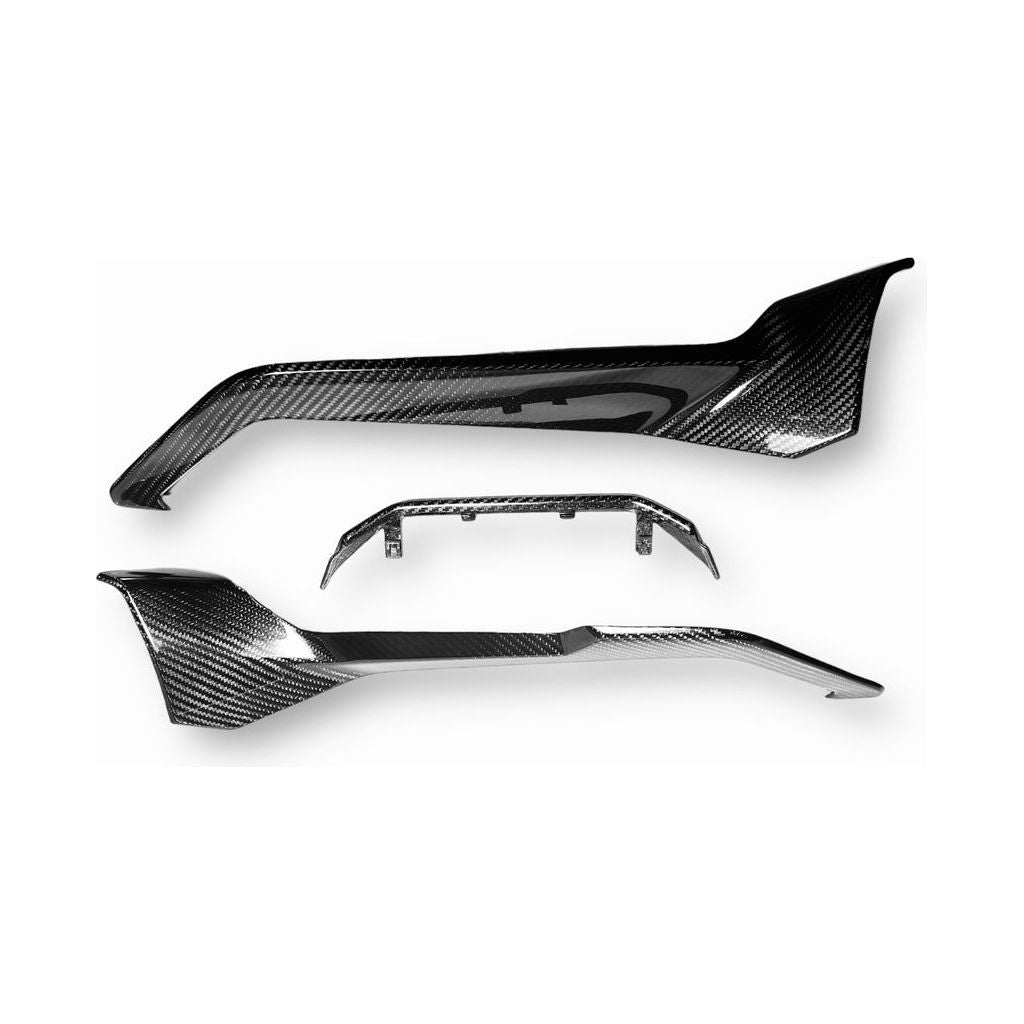 Can Am Maverick R Carbon Fiber 3-Piece Dash Trim Kit | FourWerx