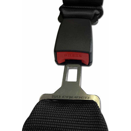 3" 4-Point Harness Seat Belt with Push Button Release | 50 Caliber Racing