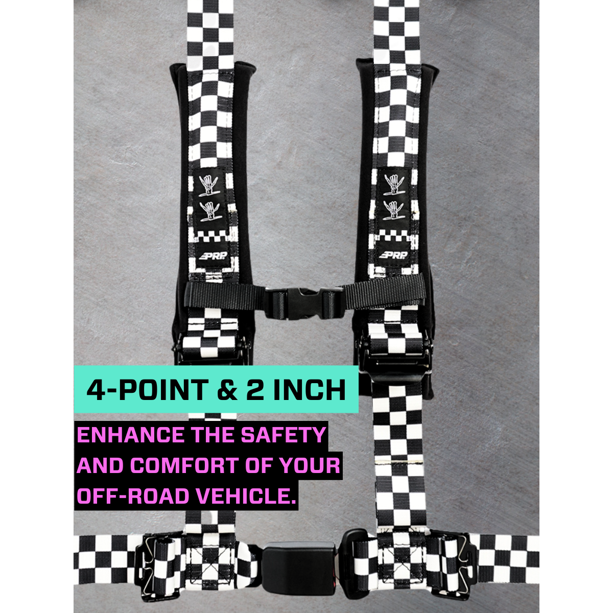 Shreddy 4.2 Harness (Checkered)