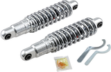 Drag Specialties C16-0156H Premium 12-Inch Ride-Height Adjustable Heavy Duty Shocks for Harley-Davidson Motorcycles