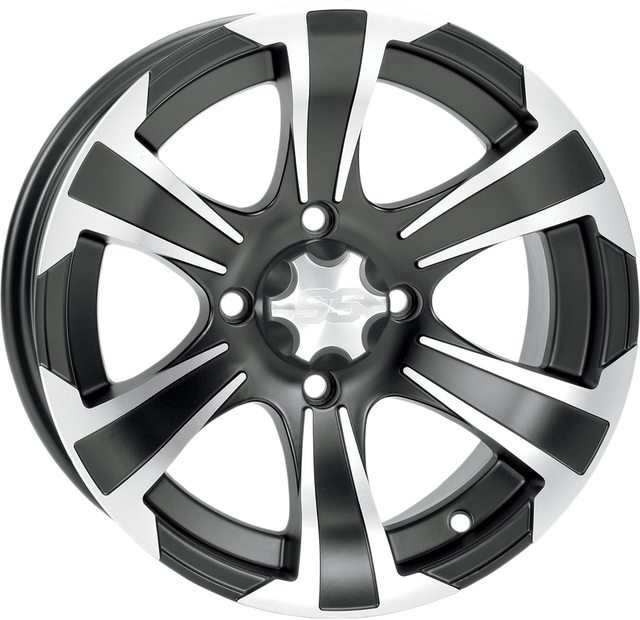 ITP Wheel - SS312 - Rear - Black Machined - 14x8 - 4/156 - 5+3 1428449536B