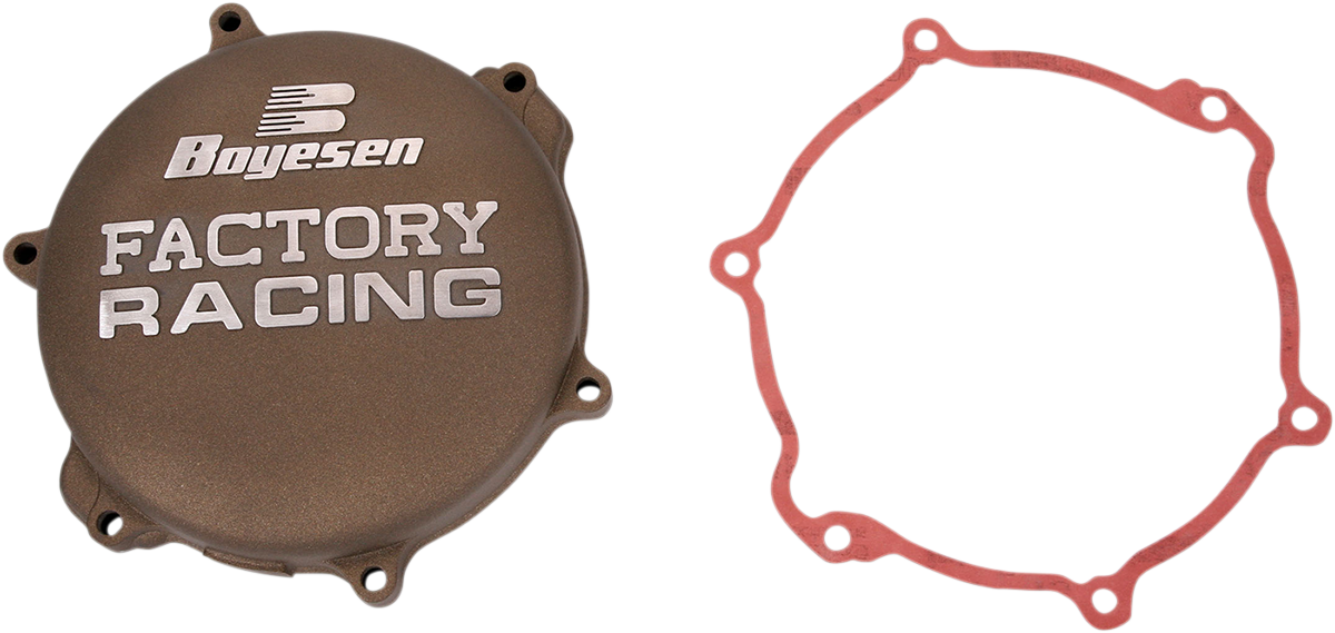 BOYESEN Magnesium Clutch Cover for Yamaha CC-33M – Lightweight Race Performance Enhancement