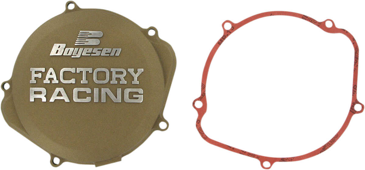 BOYESEN Magnesium Clutch Cover for Honda CC-07M - Race Performance, Lightweight Factory Design