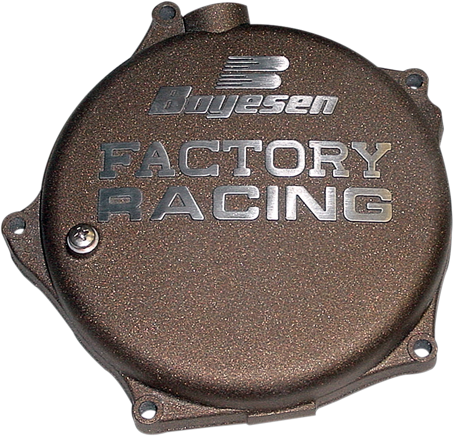 BOYESEN Magnesium Clutch Cover for Kawasaki and Suzuki CC-17M - Lightweight Race Performance Upgrade