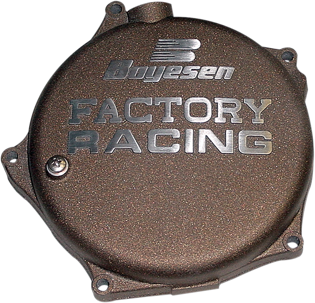 BOYESEN Magnesium Clutch Cover for Kawasaki and Suzuki CC-17M - Lightweight Race Performance Upgrade