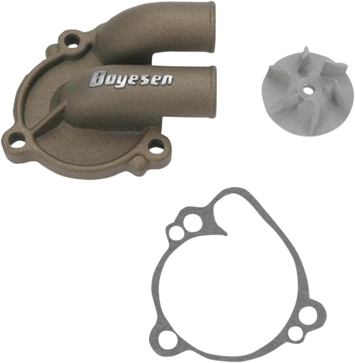 BOYESEN Magnesium Impeller and Water Pump Cover Kit - Kawasaki and Suzuki Models WPK-10M
