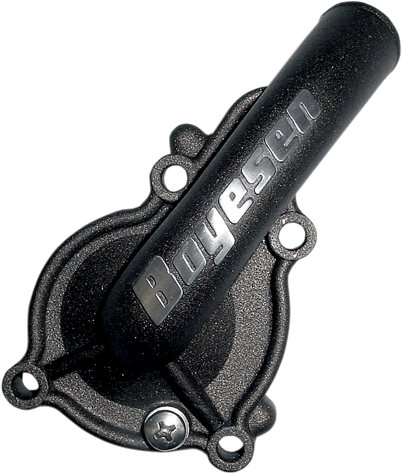 BOYESEN Water Pump Cover for Kawasaki KX250 - Magnesium - Part WPC-12DM