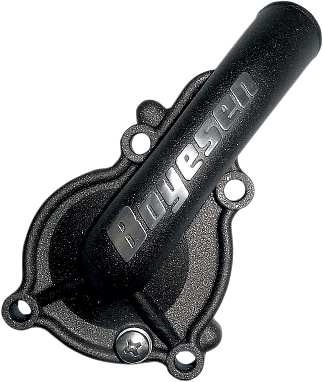 BOYESEN Water Pump Cover for Kawasaki KX250 - Magnesium - Part WPC-12DM
