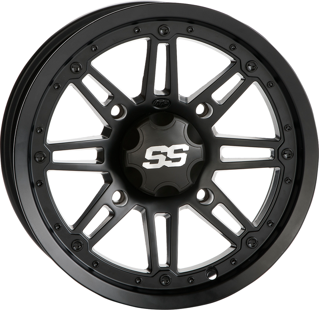 ITP Wheel - SS316 - Front/Rear - Machined Black - 14x7 - 4/156 - 5+2 1428562536B