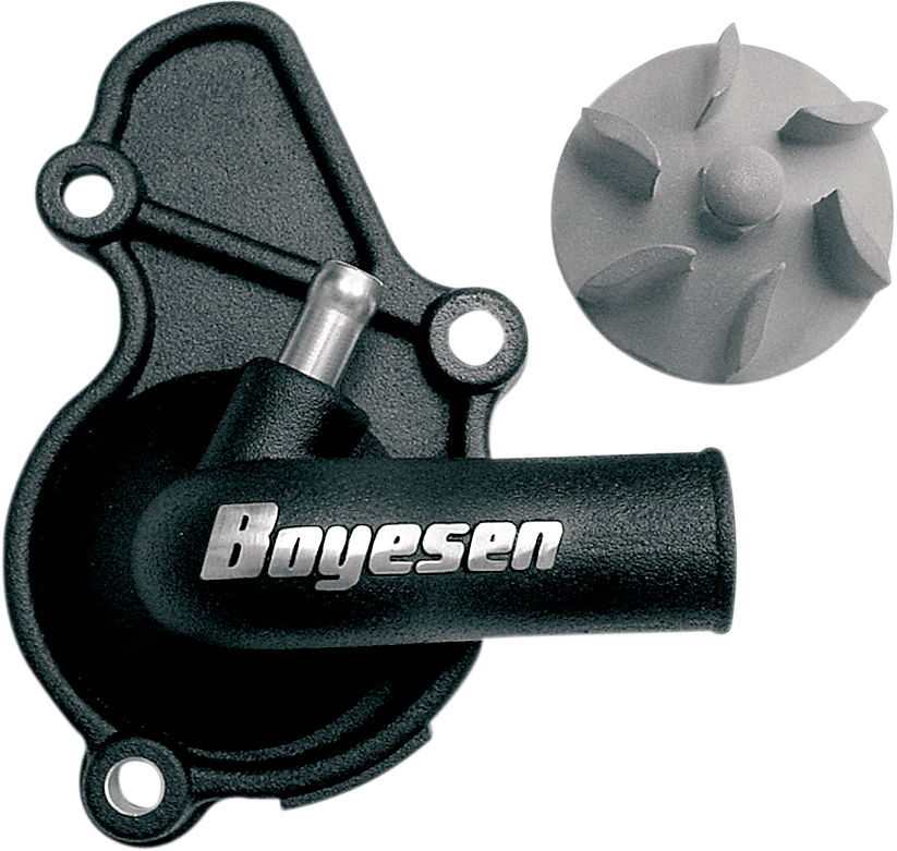 BOYESEN WPK-08B Aluminum Water Pump Cover and Impeller Kit for Honda Engines